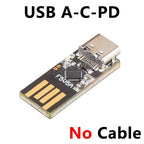 Raspberry Pi 5 USB A C Mini PD Trigger Activation Power Adapter To Solve Non-PD-Power System Error Warning