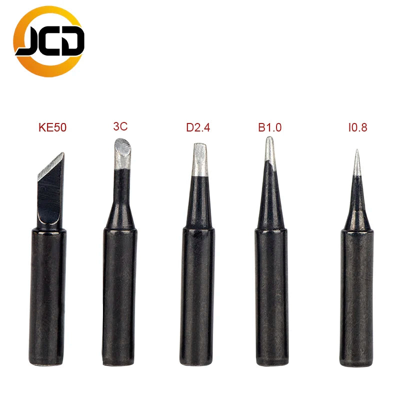 JCD 220V 80W LCD Electric Soldering Iron 908S Adjustable Temperature Soldering Iron with Quality Soldering Iron Tips and Kits