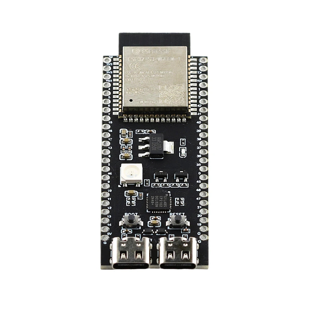 ESP32-S3-DevKitC-1 Development Board BT 2.4G Wifi Module for Arduino 8MB PSRAM 16MB FLASH N16R8 44Pin CP2102 Type-C ESP32S3