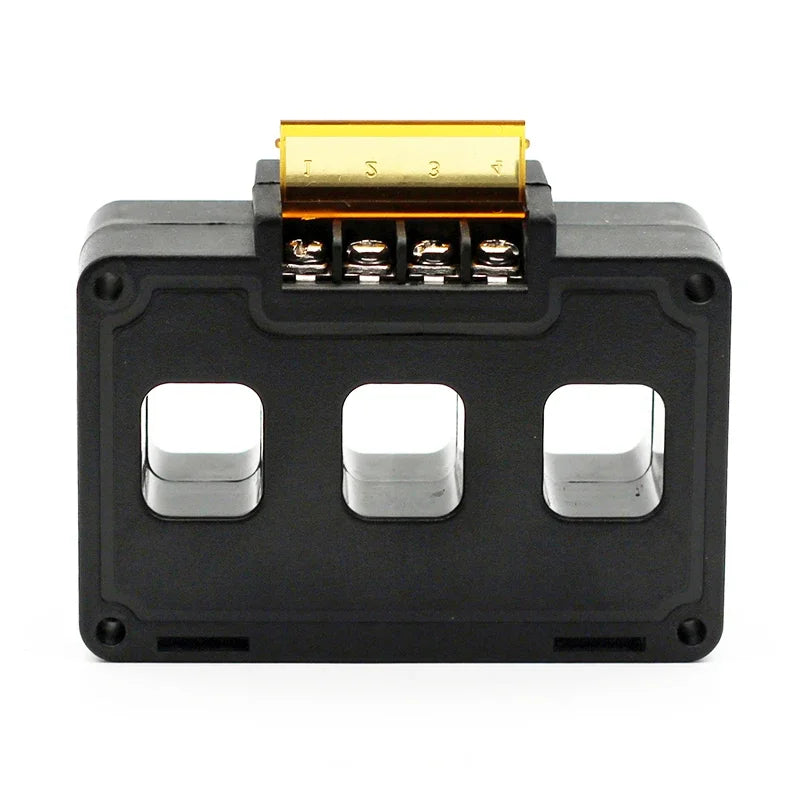 CT5 Three Phase Current Transformer 50/5A 100/5A 200/5A 300/5A 3 IN 1 AC Sensor CT Working with CM1 MCCB