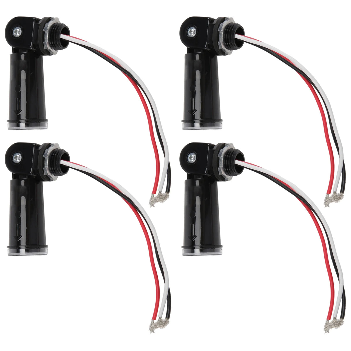 A78I 4Pack,Dusk to Dawn/Day Night Sensor, Photoelectric Switch, Photo Cell Sensor,IP65 Waterproof Photocell for Outdoor Light