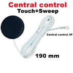 LED Light Switch Control Wireless Touch Sensor Penetrable 25mm Wood Panel 12V 24V 60W Hand Sweep Control Dimmable Touch Dimmer