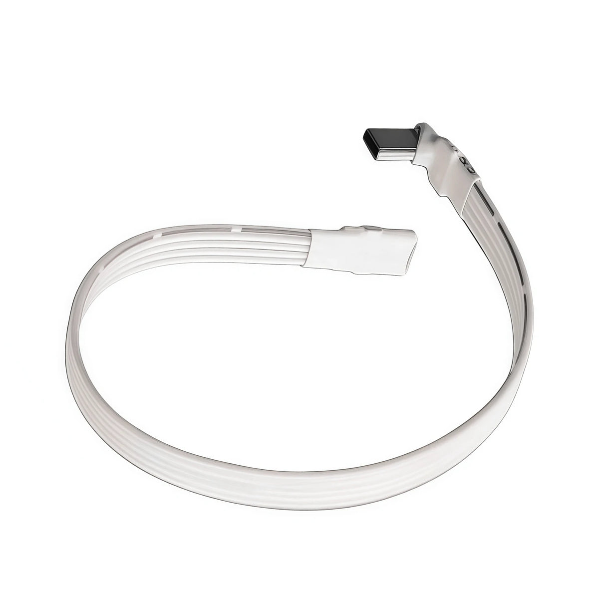 5CM 10CM 30CM USB 2.0 Type-C Flat Cable Extension FPC Cable USB 2.0 USB-C 90° Up/Down Angled Plug 5CM-1M