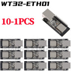 10-1PCS WT32-ETH01 Embedded Serial Port Networking Ethernet Bluetooth-compatible WIFI Combo Gateway MCU ESP32 Wireless Module