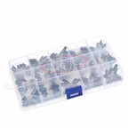 120/200/500pcs Radial Capacitors Set 12 15 24 Values 16V 25V 50V 0.1uF-1000uF Electrolytic Capacitor Assortment Kit Box