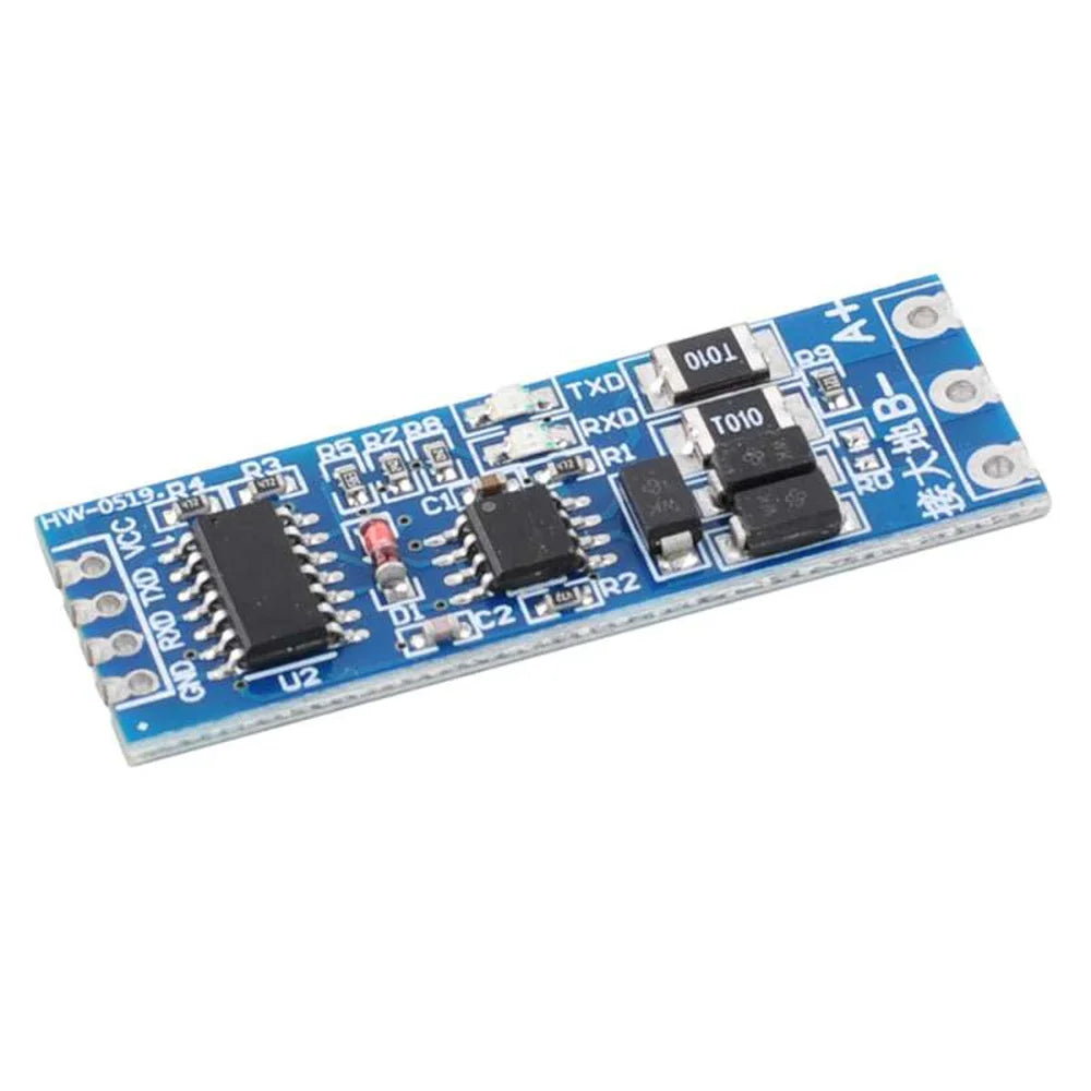10PCS HW-519 TTL to RS485 Converter Module with Auto Flow Control 3.3V-5V Compatible for Microcontrollers