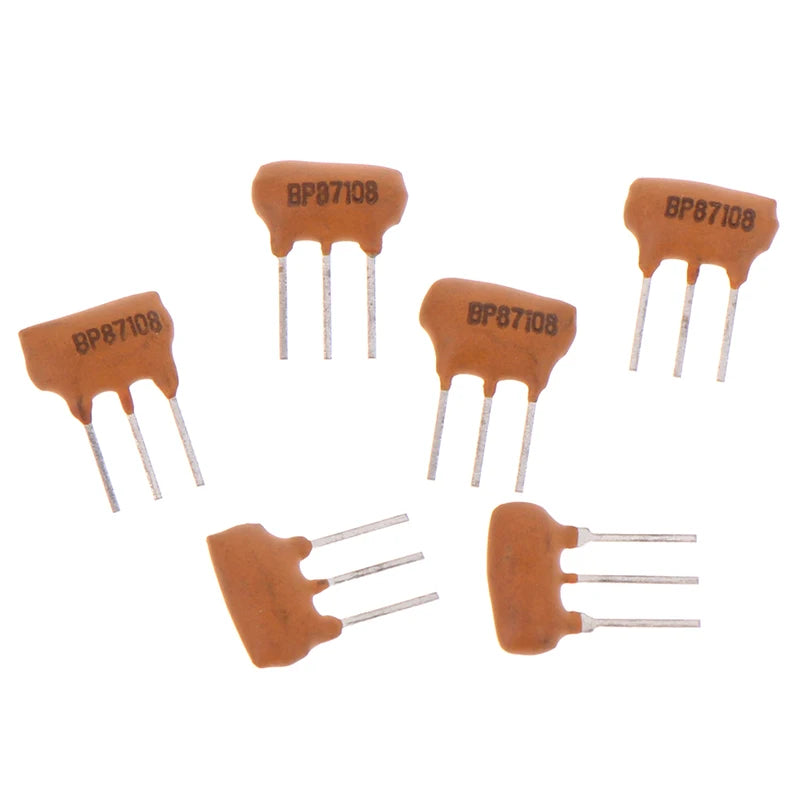 10Pcs/pack Ceramic Filter FM Bandpass Filter BP87108 87-108KHZ High Frequency 3 Pin Accessories