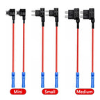 10/5pcs MINI SMALL MEDIUM Size Car Fuse Holder Add-a-circuit TAP Adapter Micro Mini Standard ATM Blade Fuse for Cars Vans