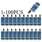 1-100pcs IR Infrared Obstacle Avoidance Sensor Module for Arduino Diy Smart Car Robot Reflective Photoelectric 3PIN