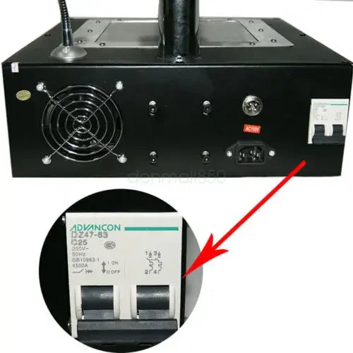 IR6500 BGA Rework Station Infrared Solder Welder System Closed-loop Temperature Control with USB Cable for Welding Repairing
