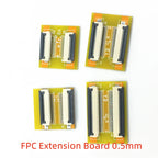 2PCS FPC FFC Flexible Flat Cable Extension Board 0.5MM/1.0MM Pitch 6 8 10 12 14 20 30 40 50 PIN Connector