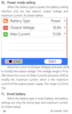 ToolkitRC M6D Green Purple 500W 15A DC Dual Channel Smart Charger Discharger For 1-6S Lipo Battery FPV Model Spare Part Replace