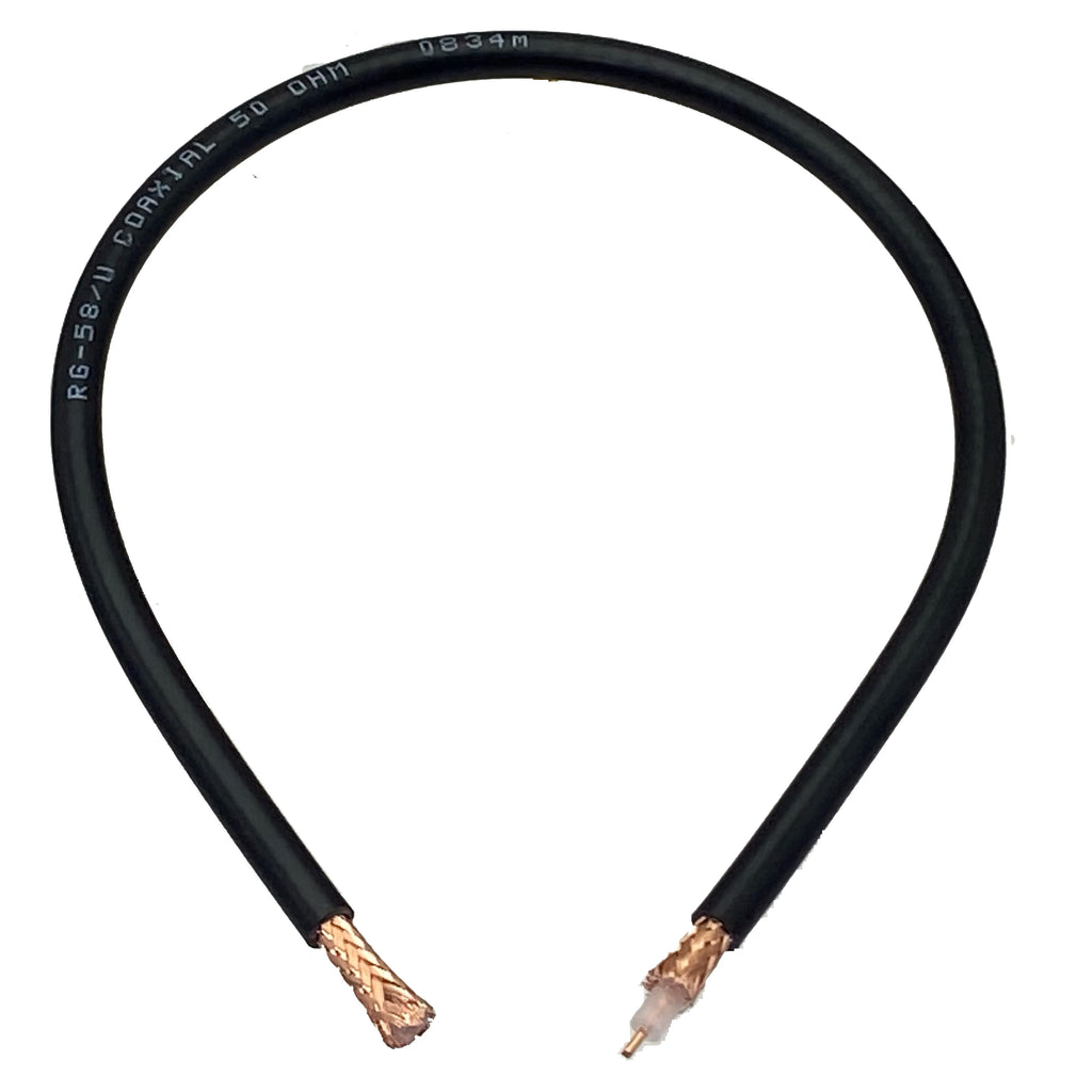RF Coaxial Cable RG58 50-3 Connector 50ohm Coax Transceiver Pigtail Wire Cables 1M~50M