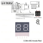 0.36inch Digital tube Common AnodeCathode Red 1 2 3 4 Bit digital Tube LED Display 7 segment