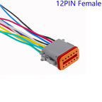 1 Pcs Deutsch DT connector with 15cm Wiring harness DT06-2S/DT04-2P 2P 3P 4P 6P 8P 12P waterproof electrical connector