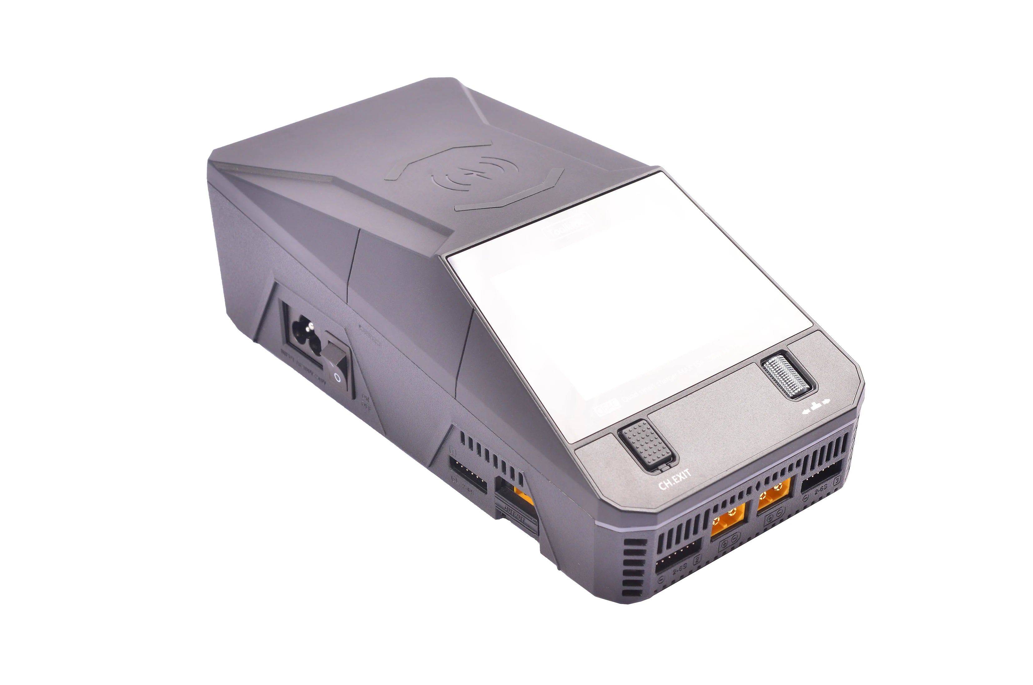 ToolkitRC Q6AC 400W/ DC 1000W 4CH Smart Balance Output Built-in 65W USB Output 15W Charger With Wireless for 1‑6S LiPo Batter
