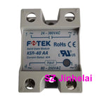 FOTEK KSR-25AA 10AA 40AA 75AA -H 10VA 25VA 40VA 50VA 75VA Authentic Original Single-phase Solid State Relay