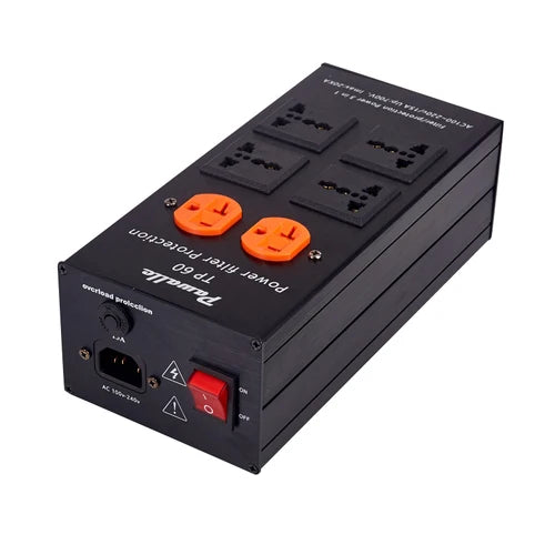 New Power Filter Lightning Protection Socket Anti-jamming Purifier 80V-240V General 3000W 15A 2 Level Surge Protection
