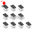 200pcs 7 segment common Cathode 1 Bit Digital Tube 0.56" 0.56in. Red LED Display