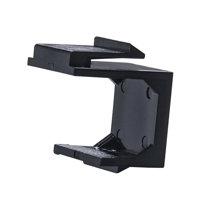 RJ 45 Coupler Baffler RJ45 Keystone Jack Filling Module Keystone Frame Wall Plate Patch Panel Blind Plate For Modular Blank