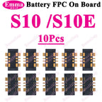 10Pcs Battery FPC Connector FPC for Samsung S24 S23 S22 S21 S20 S10 S10E Note 20 10 Plus S10 Lite On-Board Contactor Clip Plug