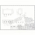 10pcs 5.08mm IDE Connector 4 Pin D Shape Wafer Straight Hollow Pin  PCB Solder Molex Big IDE 2P/3P/4P ATX Power Socket