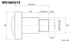 Raspberry Pi High Quality HQ Camera M12 For Lens 12MP 8mm/3.2mm/113 2.7mm/14MP 2.72mm/5MP 25mm/16MP 105 3.56mm