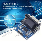 RS232 to TTL/female serial port to TTL/serial port module/brush board MAX3232 chip