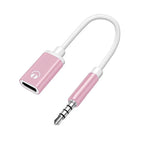 1PC Portable Durable Aux Cable Converter 3.5mm to Type-C Analog Audio Headphone Adapter Cable
