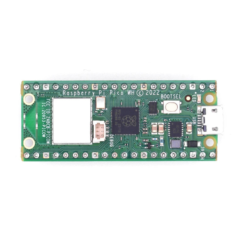 Raspberry Pi Pico WH Development Board Original Dual Core ARM Cortex Mo+Processor WiFi Wireless