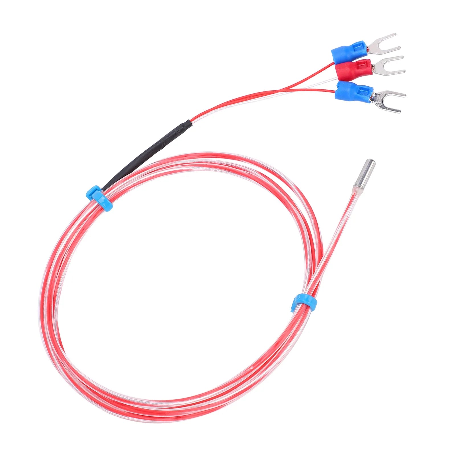 Temperature Sensor Thermistor Waterproof Probe 3 X 20mm Temperature Sensor Probe 50 To +300℃ PT100 Temperature Sensor