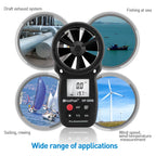 HP-866B-WM Weather Meter Anemometer Wind Speed Temperature Humidity Barometer Altitude