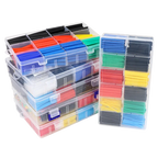 2:1 Heat Shrink Tube Kit Thermoresistant Shrinkage Tubing Wire Wrapping Electrical Connection Cable Insulation Sleeved Protecter