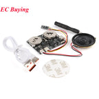 8M Magnetic Control Recordable Sound Module for Recording Greeting Card USB Charge MP3 Download Voice Play Board DIY Gifts Music