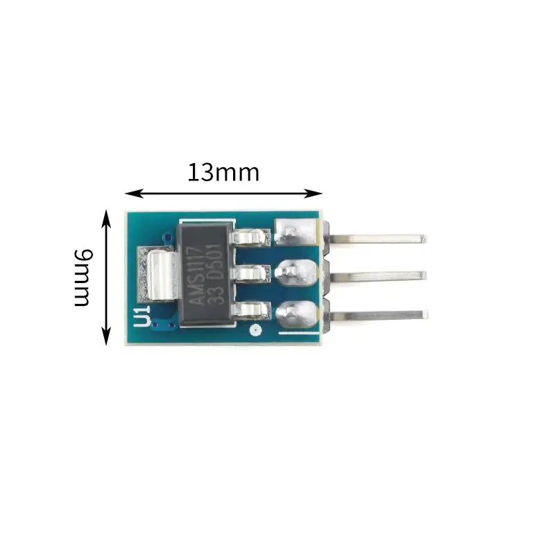 .Hot Sale-1Pcs AMS1117-3.3 LDO Linear Regulator Board 800mA AMS1117 3.3V Power Supply Module DIY Accessories