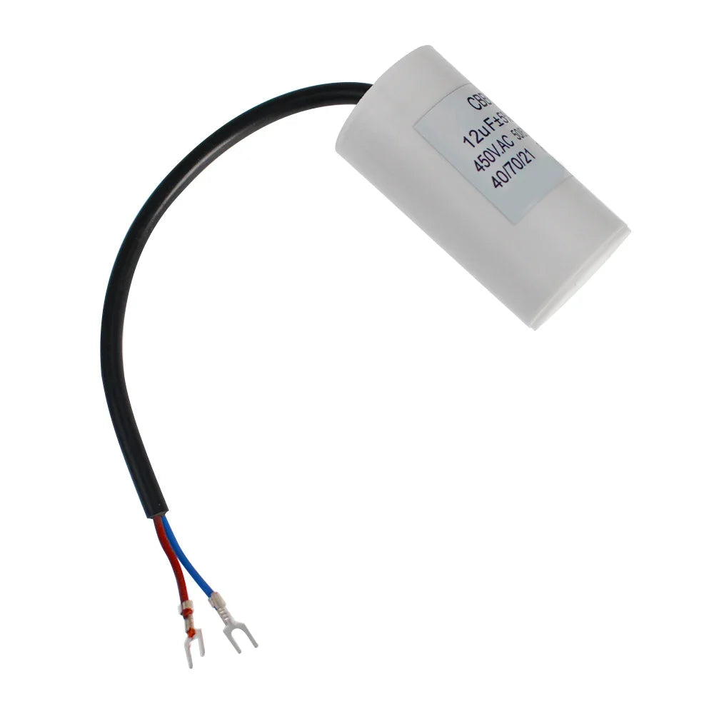 1pc CBB60 Motor Run Capacitors 450VAC Starting Capacitor 5% for Washing Machine 450V 3UF 4UF 5UF 6UF 8UF 10UF 12UF 15UF 18UF 20U