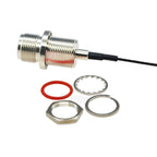 1Pcs RF1.13 IPX-4 MHF4 Female to N Type Male/Female Connector Extension Cable Connector Waterproof Pigtail Low Loss 10CM-50CM