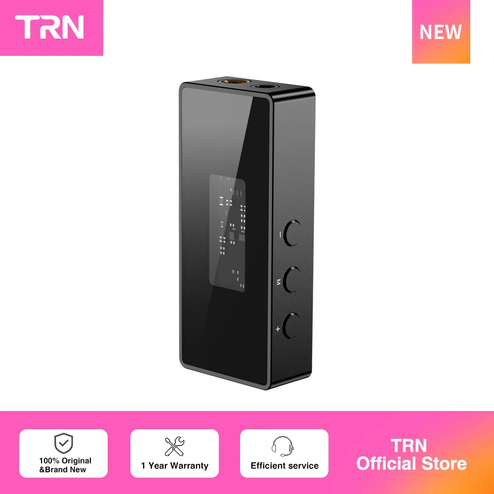 TRN Black Pearl HiFi High-performance DAC Decoding Dual Chip Digital Audio Decoder