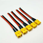 XT60 Male Female Bullet Connectors Plug Adapter With 14AWG 100mm Silicon Wire XT-60 Male Female Connector For RC Lipo Battery