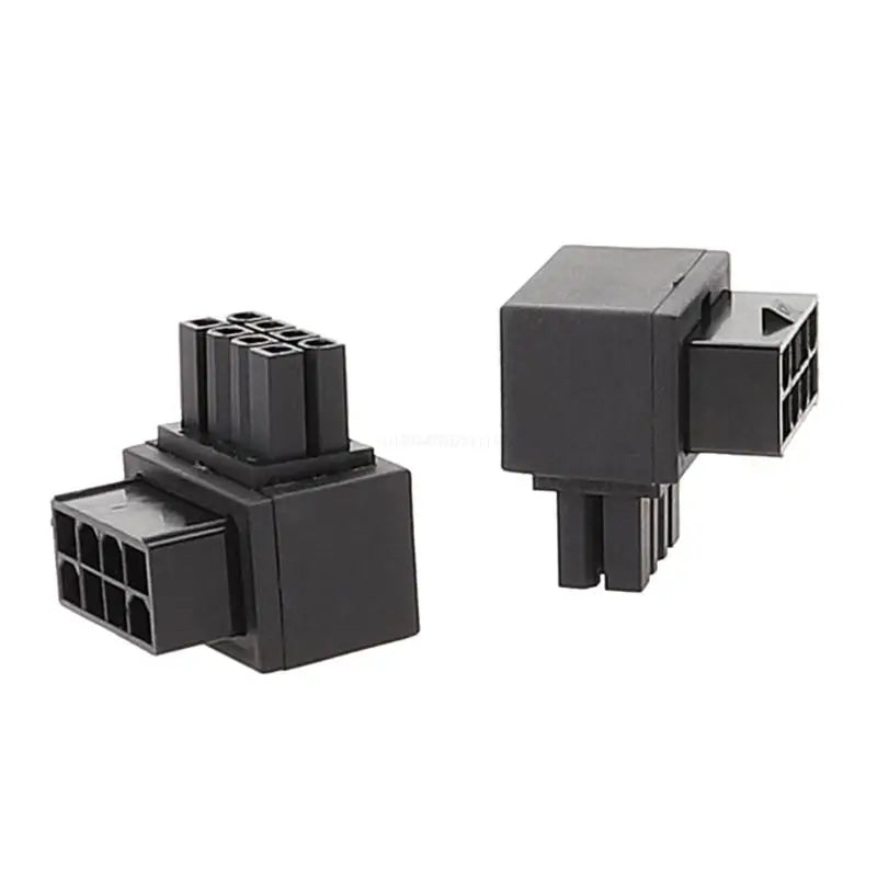 Mainboard CPU 8Pin Female to Male Power Connector Adapter 8Pin 90Degree Steering Dropship