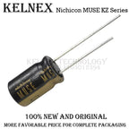 10pcs New Nichicon MUSE KZ Series 25V 50V 100V 10UF 22UF 33UF 47UF 100UF 220UF 470UF 1000UF Hi-Fi Audio Capacitor Copper Feet