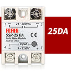 Solid State Relay SSR-40DA AC DC 10A/25A/30A/40A/50A/75A/80A/100A