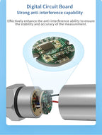LCD Pressure Transmitter Measurment -1-0-1000bar 4-20mA 5V 10V Output Water Oil Gas Pressure Sensor G1/4 Pressure Transducer