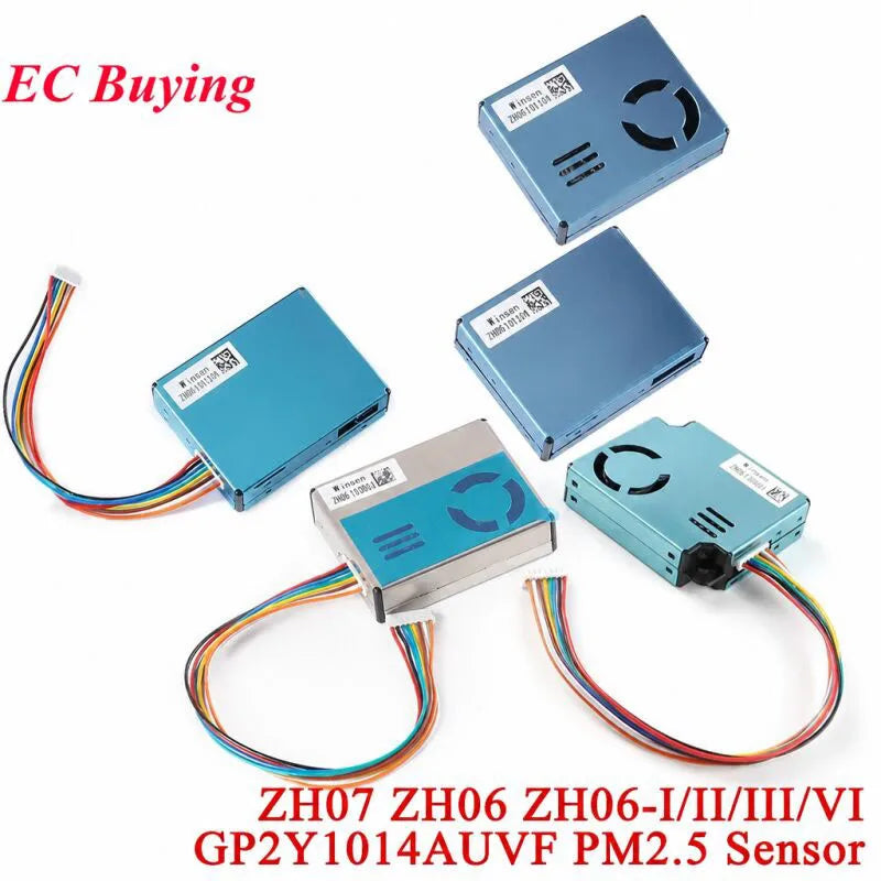 ZH07 ZH06 ZH06-I/II/III/VI PM2.5 Laser Dust Gas Sensor Module High Precision Air Quality Detection Serial Port PWM GP2Y1014AUVF