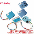 ZH07 ZH06 ZH06-I/II/III/VI PM2.5 Laser Dust Gas Sensor Module High Precision Air Quality Detection Serial Port PWM GP2Y1014AUVF