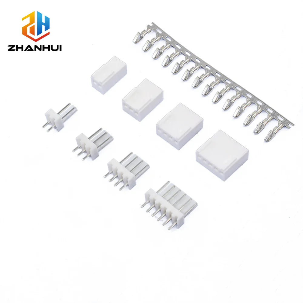KF2510 2.54mm Pitch Wire to Board Connector Kit 2-10P Straight & Right Angle Pin Header Male Plug Female Housing & Terminals Set