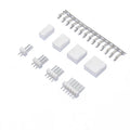 10Sets KF2510 Connector 2.54mm Straight / Curved Pin Header 2/3/4/5/6/7/8/9/10P ( Plug Male + Female + Terminal ) Kit