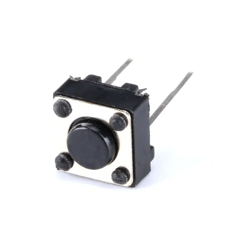 100PCS/20PCS 6*6*7 6*6*5 6*6*4.3MM Micro Touch Tactile Push Button Switch Horizontal Two-legged 7MM 5MM 4.3MM