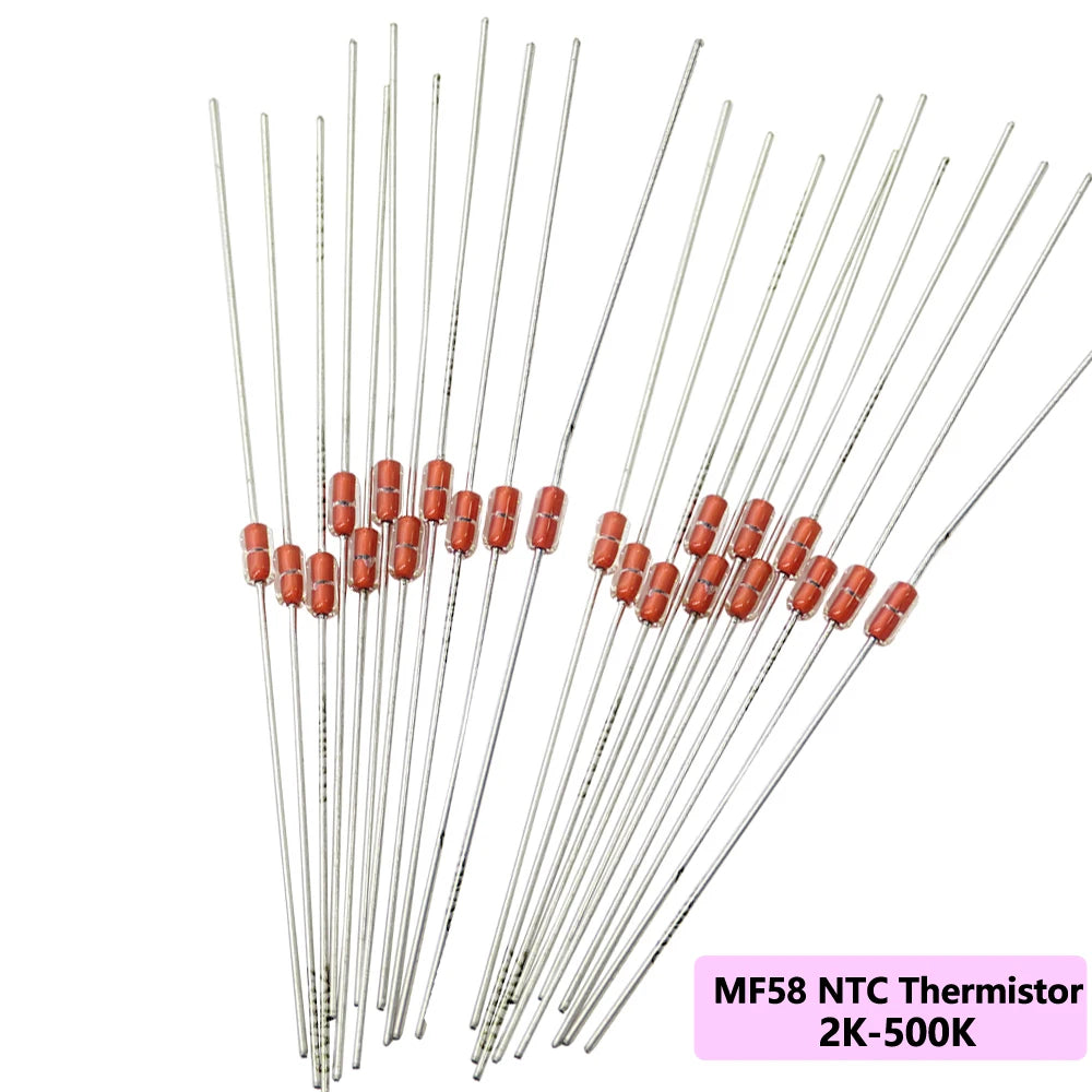100K 10K 200K MF58 NTC Thermistor 3950/3950B 5% 2K–500K Temperature Sensitive Resistor 50K 500K
