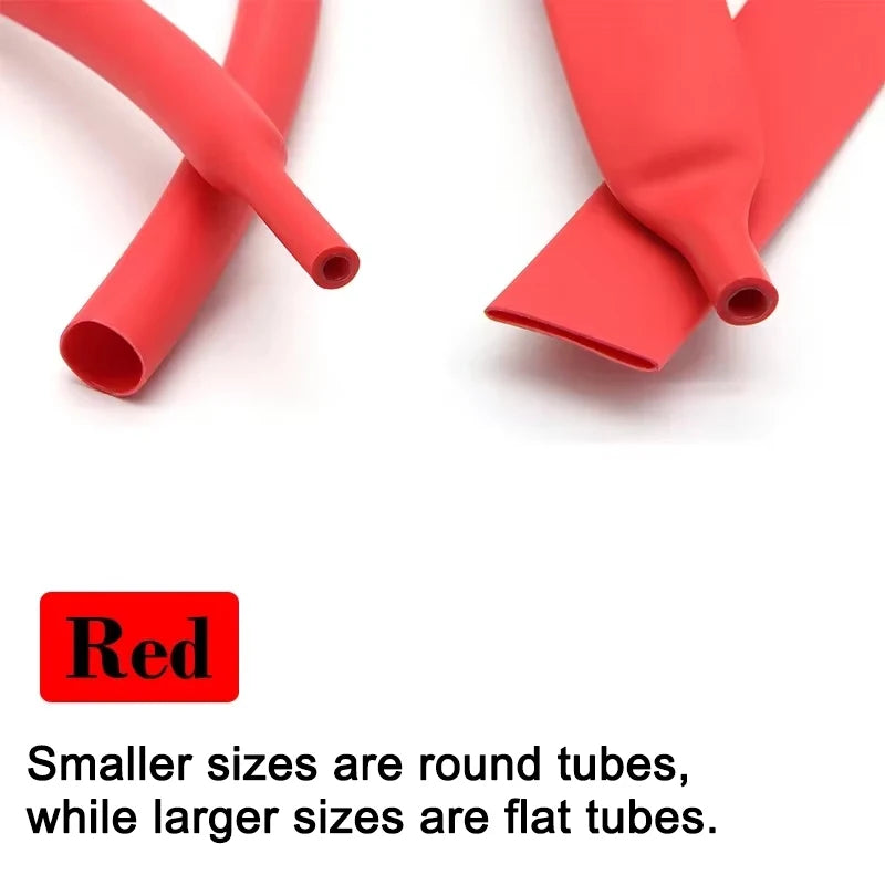1~10m Dual Wall Heat Shrink Tube Diameter1.6 - 52mm Adhesive Lined Polyolefin ﻿Wrap 3:1/4:1 Ratio With Glue Cable Protect Sleeve